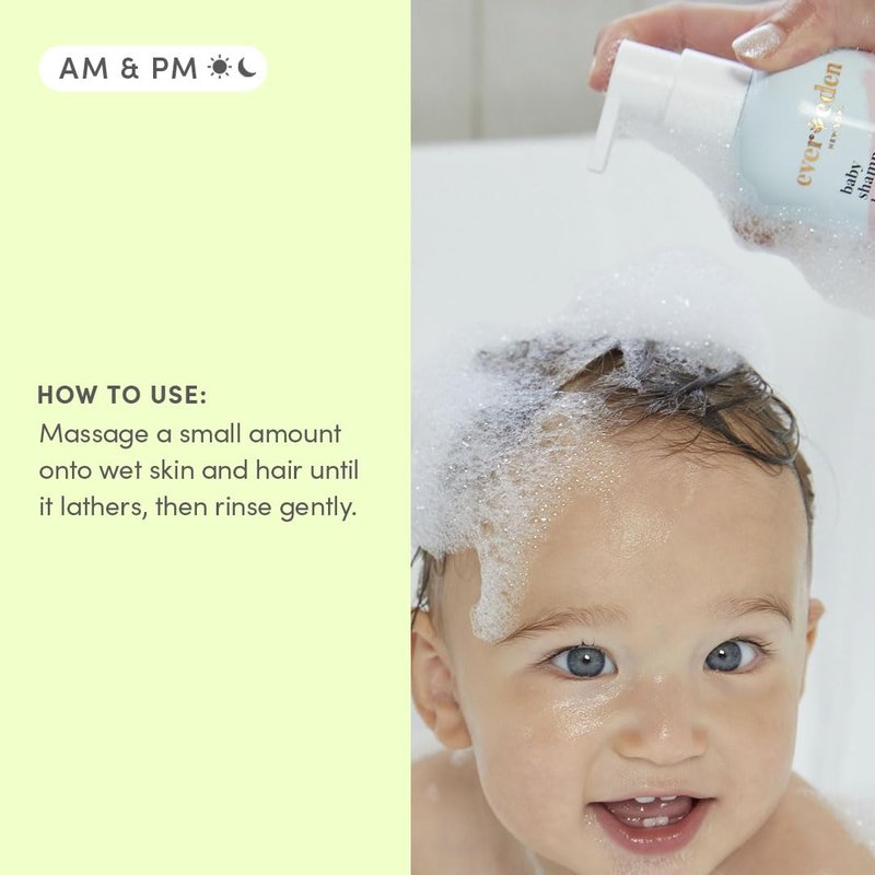 Evereden Baby Bathtime DUO: Baby Lotion for Newborn and 2-in-1 Newborn Shampoo and Body Wash Set - Soothing, Cleansing, & Hydrating Shampoo and Lotion