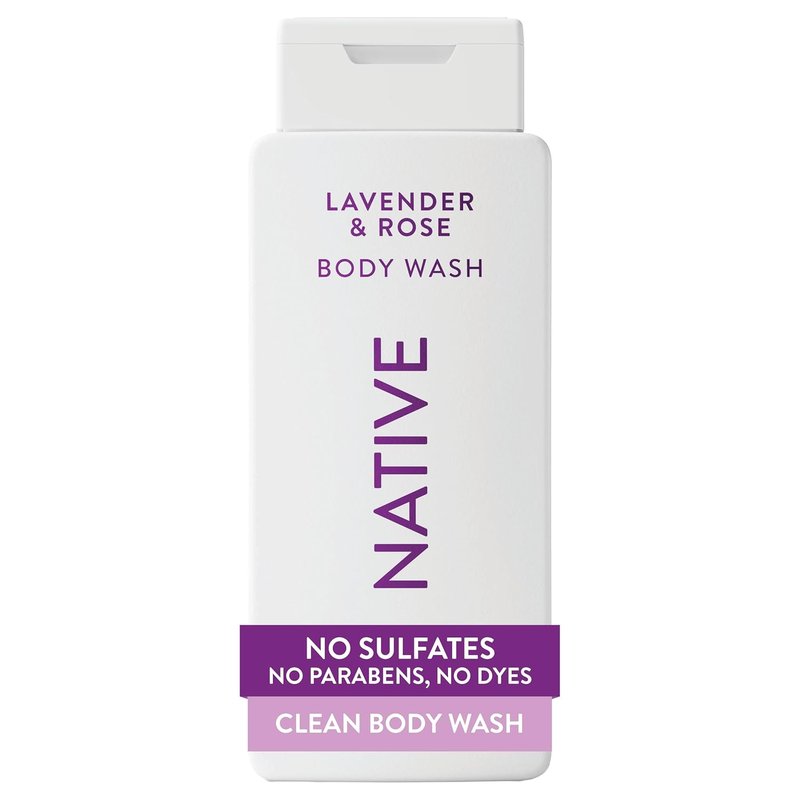 Lavender & Rose Scent Body Wash - 24-Hour Refreshing Clean for All Skin Types | 18 oz