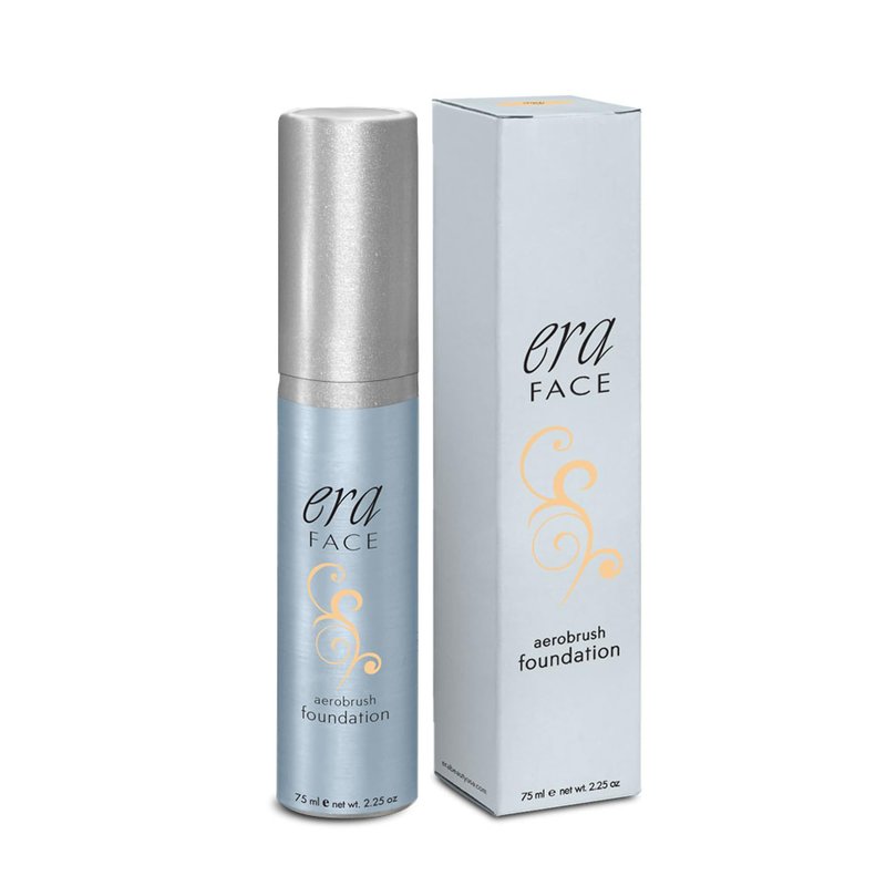 Era Beauty Face Spray Makeup (Y5 Wheat, 2.25 oz) - Airbrush Foundation, Everyday, Buildable, Professional Spray on Cosmetics
