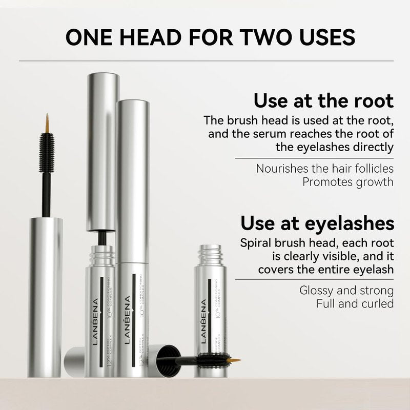 LANBENA Eyelash Growth Serum - Advanced Formula for Longer, Fuller, Thicker Lashes | 3ml
