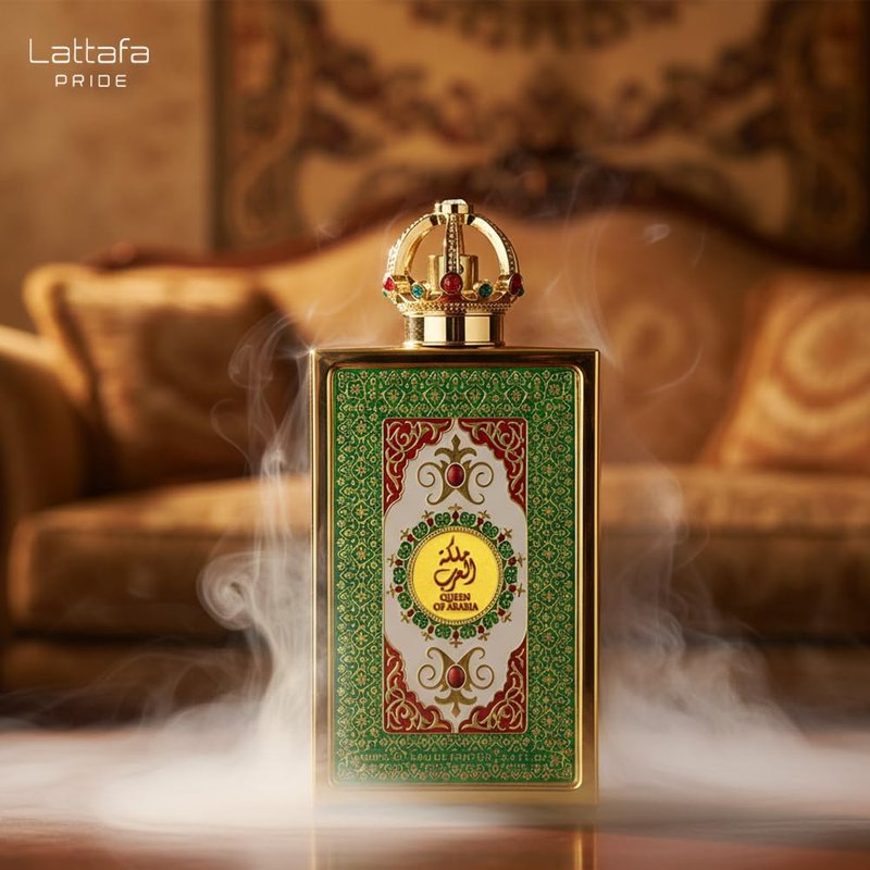Lattafa Pride Queen of Arabia – Floral, Woody, Sweet, Amber – Eau de Parfum Spray Long-Lasting Fragrance for Women, 3.4 Ounce / 100 ml