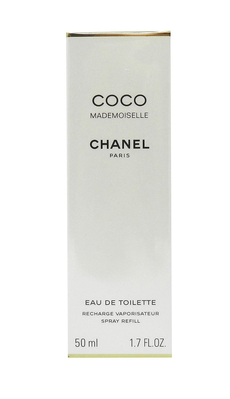 Coco Mademoiselle Eau De Toilette Refill Spray - 1.7 Ounces | Elegant Floral Fragrance