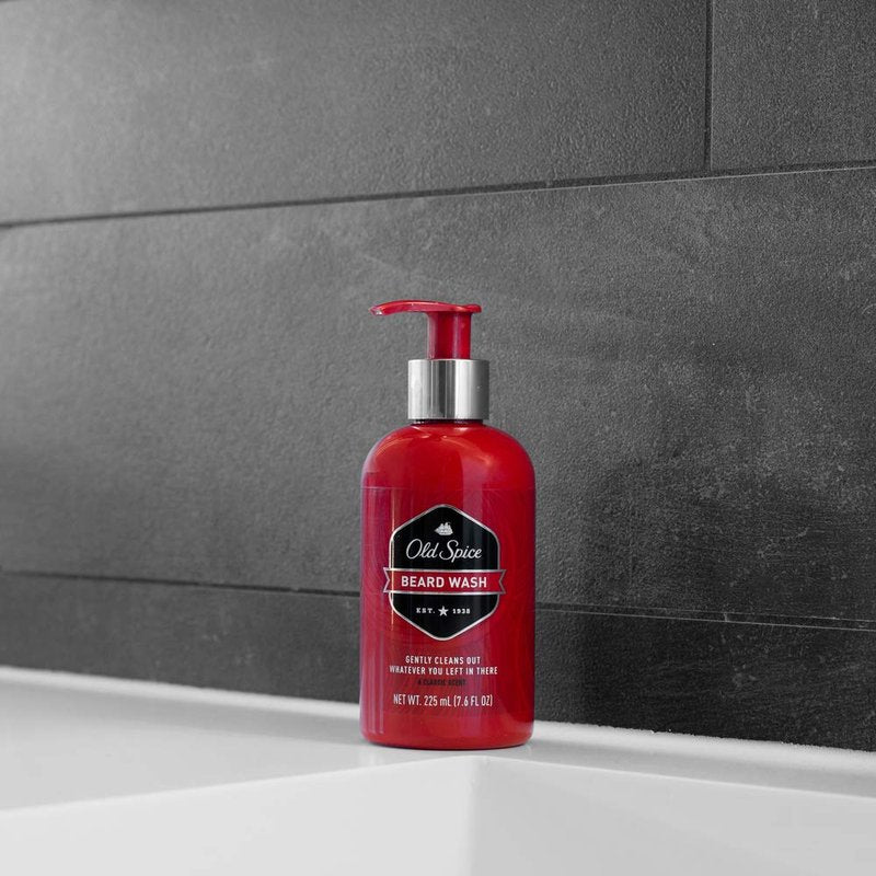Old Spice Beard Wash - Gentle Shampoo for Men | 7.6 fl oz