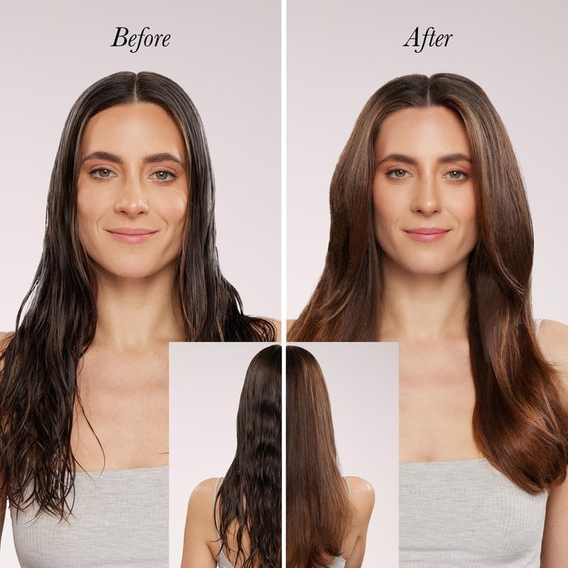 L’Ange Hair Soleil Professional Hair Dryer - Fast Drying Ionic Blow Dryer for Frizz-Free Results | 3 Heat Settings, Lightweight 1875W, Blush