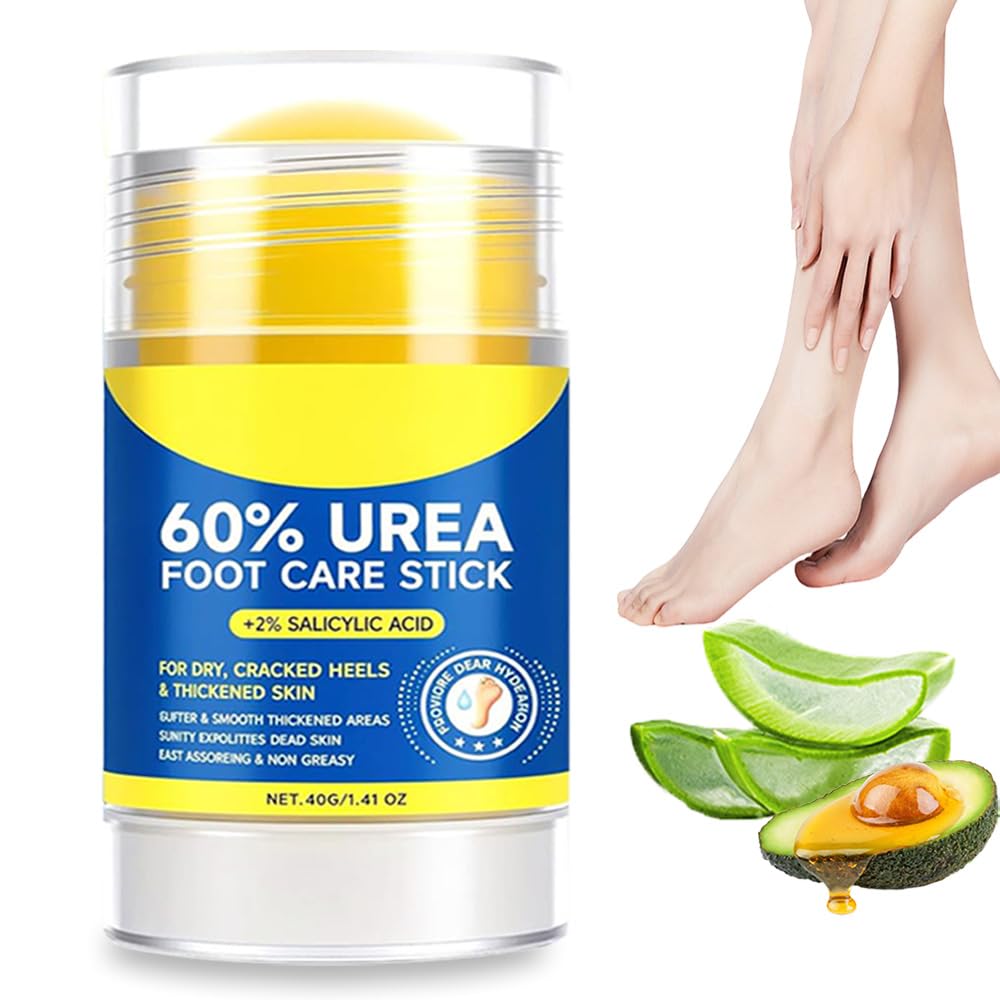 LmiiSanHoo 60% Urea Hydrating and 2% Salicylic Acid Foot Care Cream, Upgraded Care Cream Repairs and Hydrates Dry and Cracked Feet and Hand, Moisturising and Relieves Foot Cream for Man and Women (1)
