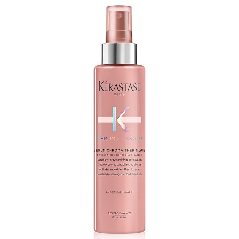 Kerastase Chroma Absolu Hair Serum - Moisturizing Anti-Frizz Treatment for Color-Treated Hair | Heat Protection