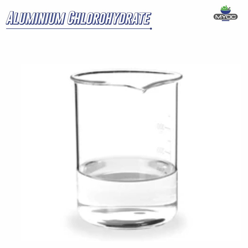 MYOC Aluminium Chlorohydrate Liquid (100 ml / 3.38 fl oz) - Cosmetic Grade Deodorant & Antiperspirant Ingredient for Roll-Ons Creams Sprays & DIY Formulations