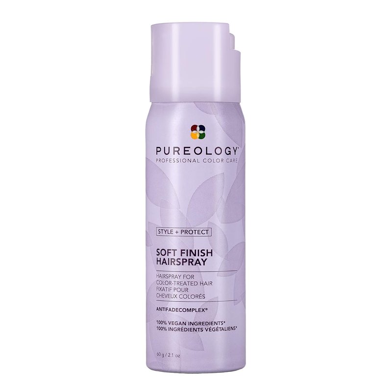 Pureology Style + Protect Hairspray - Flexible Hold for Color-Treated Hair, Silicone-Free & Vegan