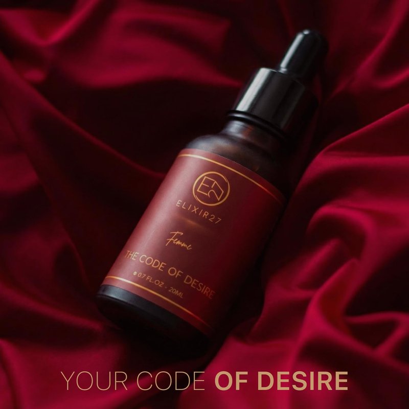 Pheromones Perfume Oil for Women - Luxury Long-Lasting Fragrance with Raspberry, Jasmine & Vanilla Notes | 10ml