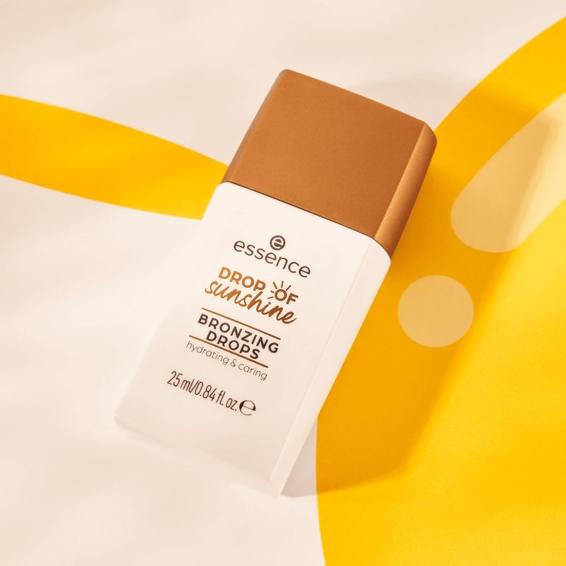Essence Drop of Sunshine Bronzing Drops - Lightweight, Buildable Hydrating Glow | Vegan & Cruelty-Free