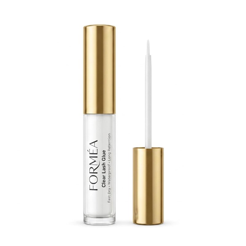 Clear Lash Glue - Fast-Drying Waterproof Eyelash Extension Adhesive | Strong Hold for False Lashes