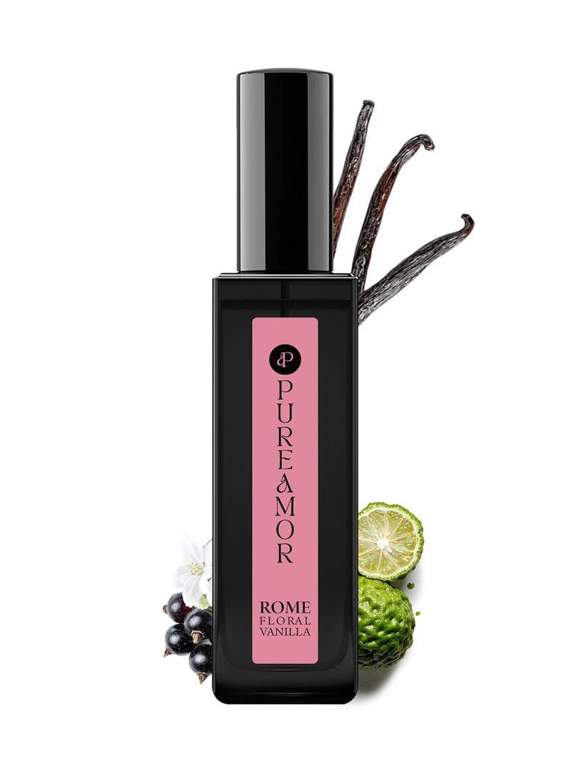 Blossom Vanilla Perfume for Women - Cozy Floral Jasmine & Sweet Vanilla | Travel Size 0.7 oz/20ml