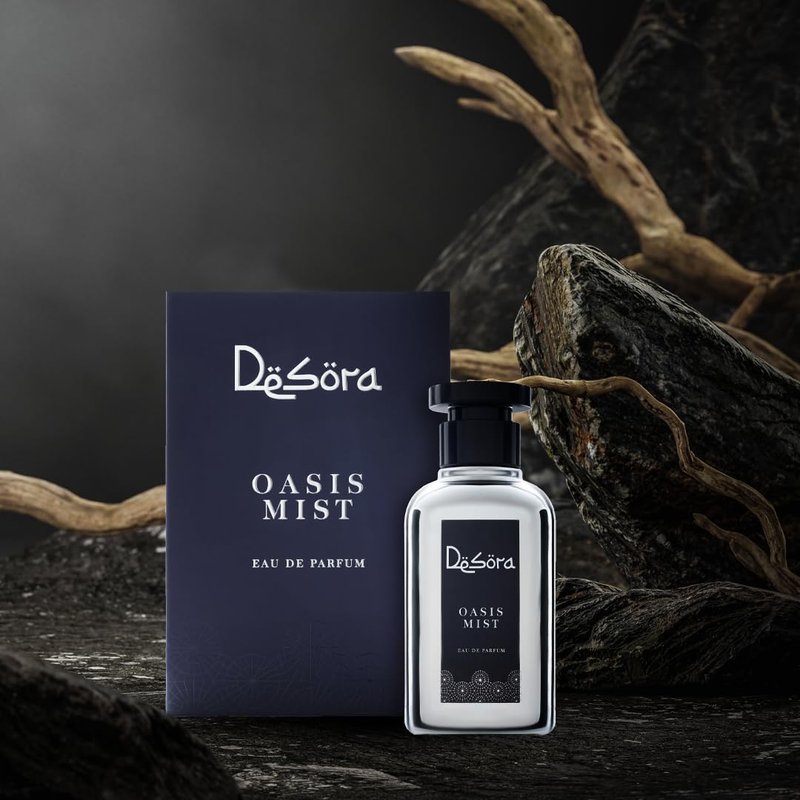 Desora Unisex Eau de Parfum Long Lasting Fruity Perfume for Women and Men - Oasis Mist with Lemon & Lavender Notes - 3.4 oz Gift Idea