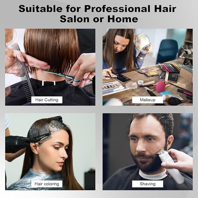 Skiennix Adjustable Neckline Barber Cape - Professional Unisex Hair Cutting Tool | Salon Essential