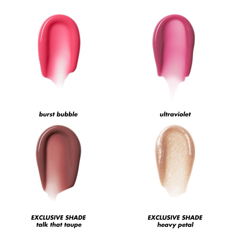 e.l.f. Glow Reviver Plumping Lip Oil Kit, Nourishing Tinted Lip Oils For A High-Shine Finish, Infused With Jojoba Oil, Vegan & Cruelty-Free, 4 Shades