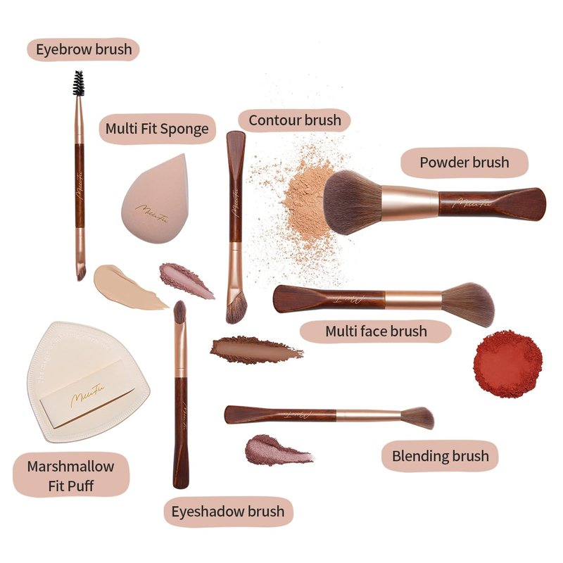 MilleFée Multi Fit Sponge, Foundation makeup tools, makeup spong, blending sponge