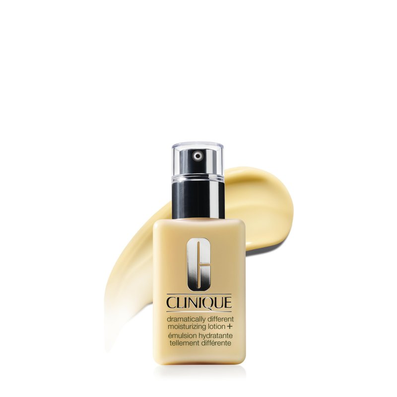 Clinique 3-Step Dramatically Different Moisturizing Lotion+ | Face Moisturizer For Dry to Dry Combination Skin Types | With Glycerin | Hydrating, 4.2 Fl Oz