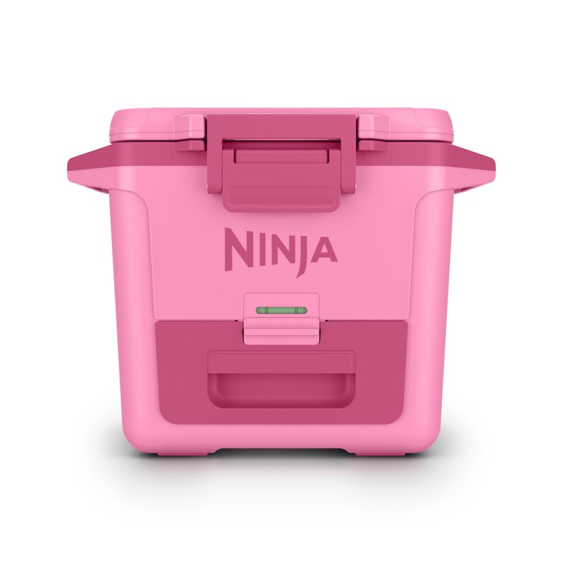 Ninja FrostVault 30qt Hard Cooler with Dry Zone | Integrated Fridge-Temp Dry Storage Drawer | Premium Heavy-Duty Insulated Cooler | Keeps Ice Cold for Days | Strawberry Rhubarb | FB131BP