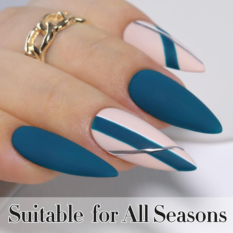 Double Rhythm Gel Polish - Pure Sheer Soak Off for Art Manicure | 15ML Blue (A1458) - DIY at Home