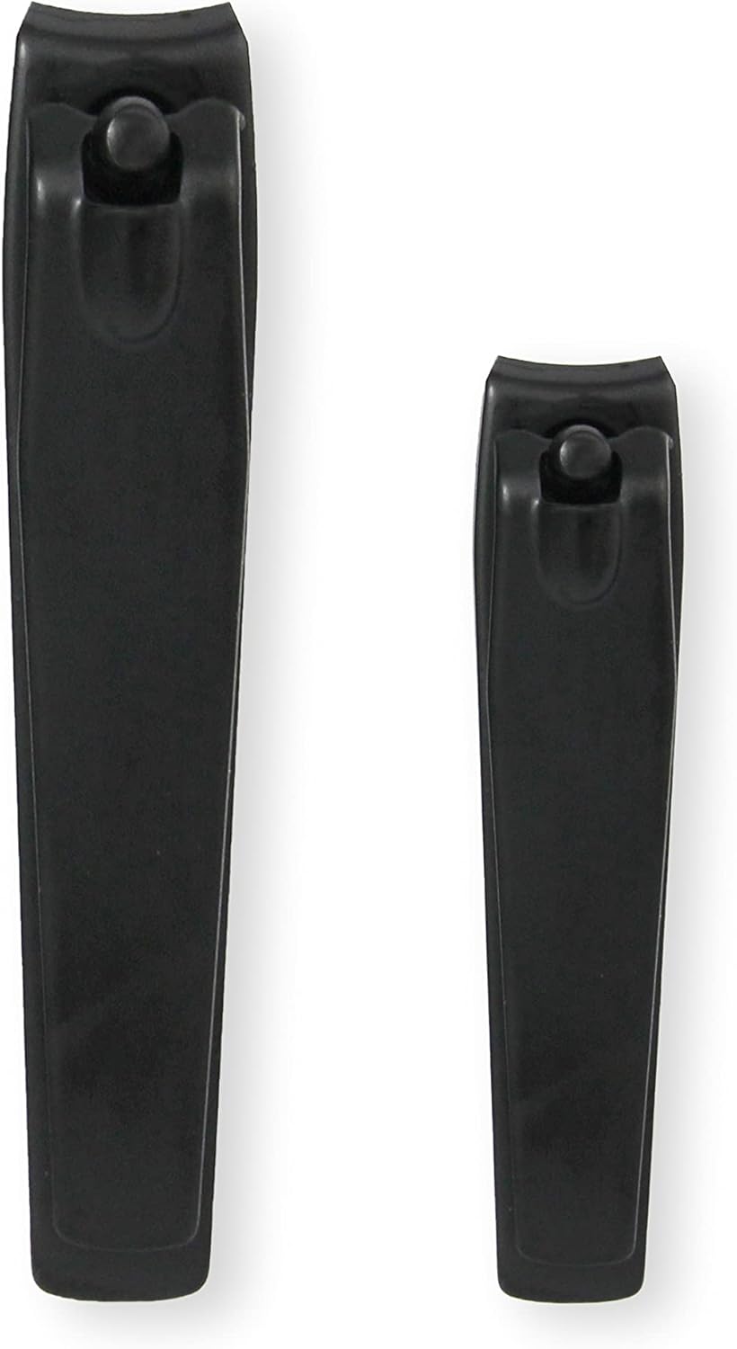 Toenail and Fingernail Clipper Set - Professional Grooming Tool | Black