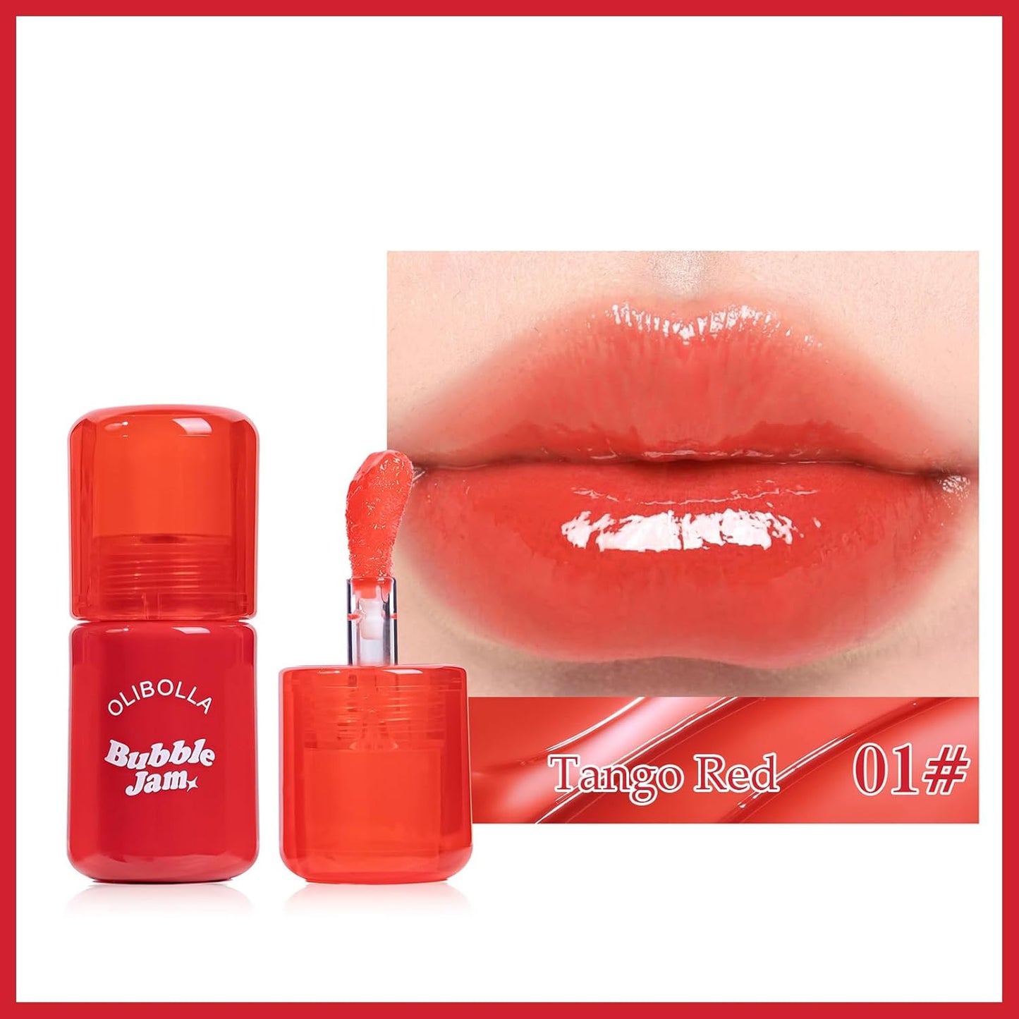Skiennix Tinted Lip Oil - Hydrating, Non-Sticky Gloss for High-Shine Finish | Lightweight Moisturizer (0.15 fl. oz)