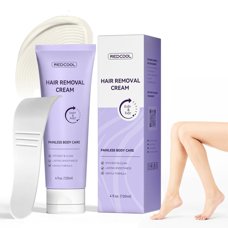 Regine Switzerland Hair Removal Cream - Painless Depilatory for Sensitive Skin | 4.0 fl. oz, Gentle for Legs & Bikini Line