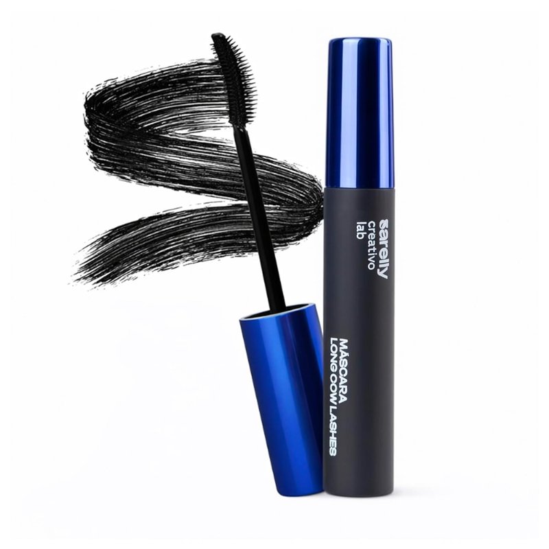 SARELLY Cow Lashes Mascara - Waterproof, Volumizing & Lengthening Formula | Vegan & Cruelty-Free