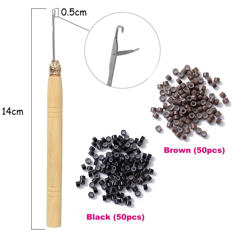 Skiennix Black Hair Tinsel Kit - 1200 Strands Heat Resistant Glitter Extensions | 47 Inch Fairy Hair Accessories for Women & Kids