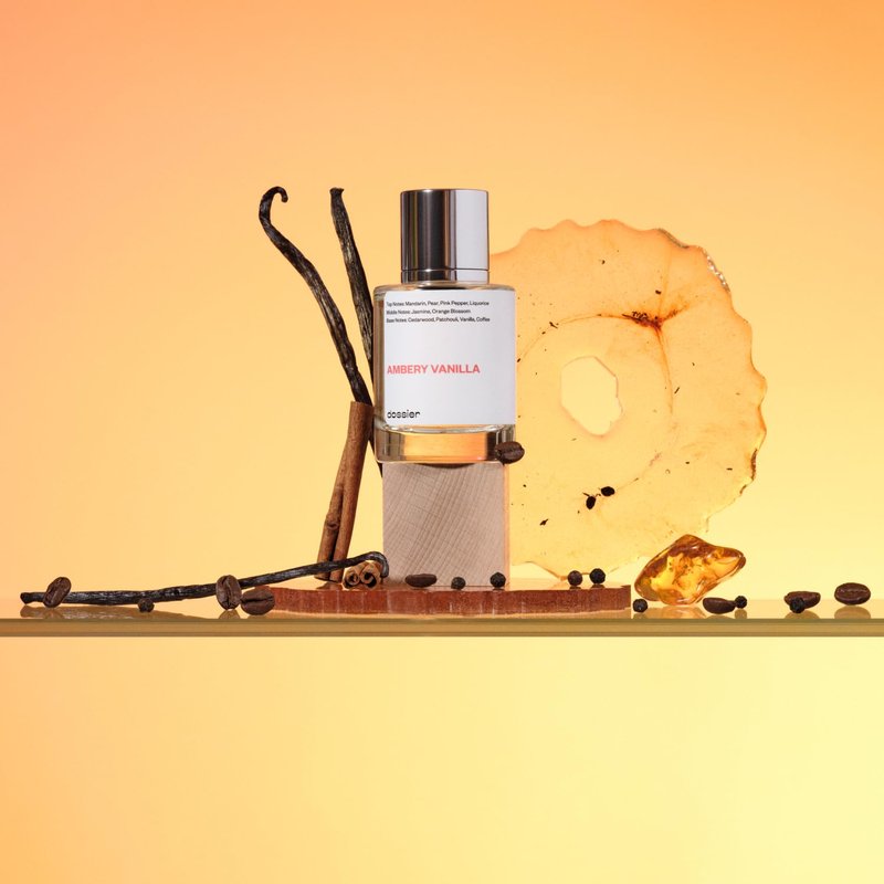 Dossier - Ambery Vanilla - Eau de Parfum - Long-lasting Fragrance - Feminine - 3.4Oz (100ml)