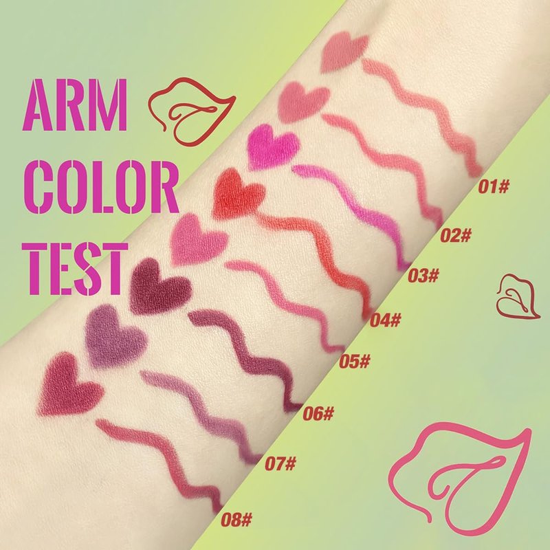 Coral Red Triangle Lip Liner Pencil - Retractable Vegan Lip Filler for Sculpting & Plumping | Longwear, Women’s Makeup