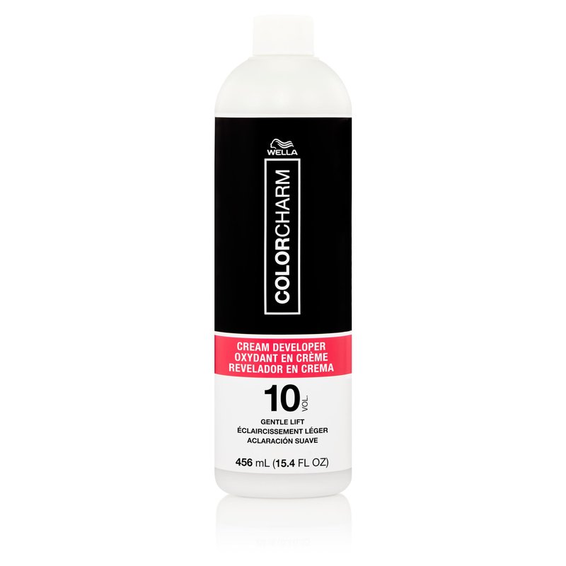 COLORCHARM Cream Hair Color Developer | 10 Volume | For Optimal Gray Blending and Rich Multi-Dimensional End Results | 15.4 oz
