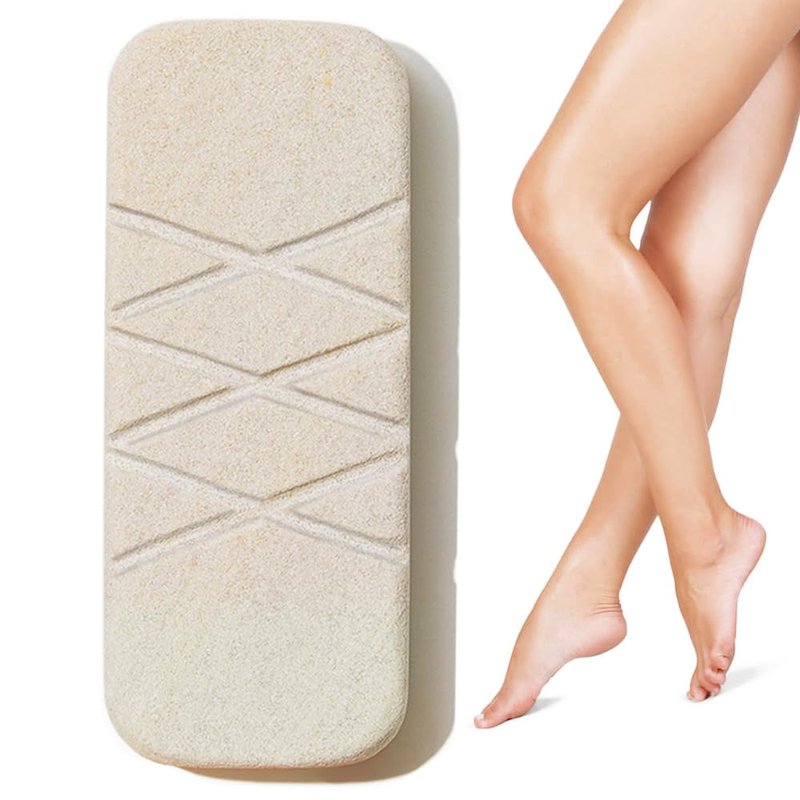 GET EVEN LEG SCRUB: Stone Body Scrub & Leg Exfoliator for Ingrown Hair, Strawberry Legs - Exfoliating Stone for Body, KP Bump, Dead Skin Remover - Stone Body Scrubber for Dry Skin, Feet, Heels