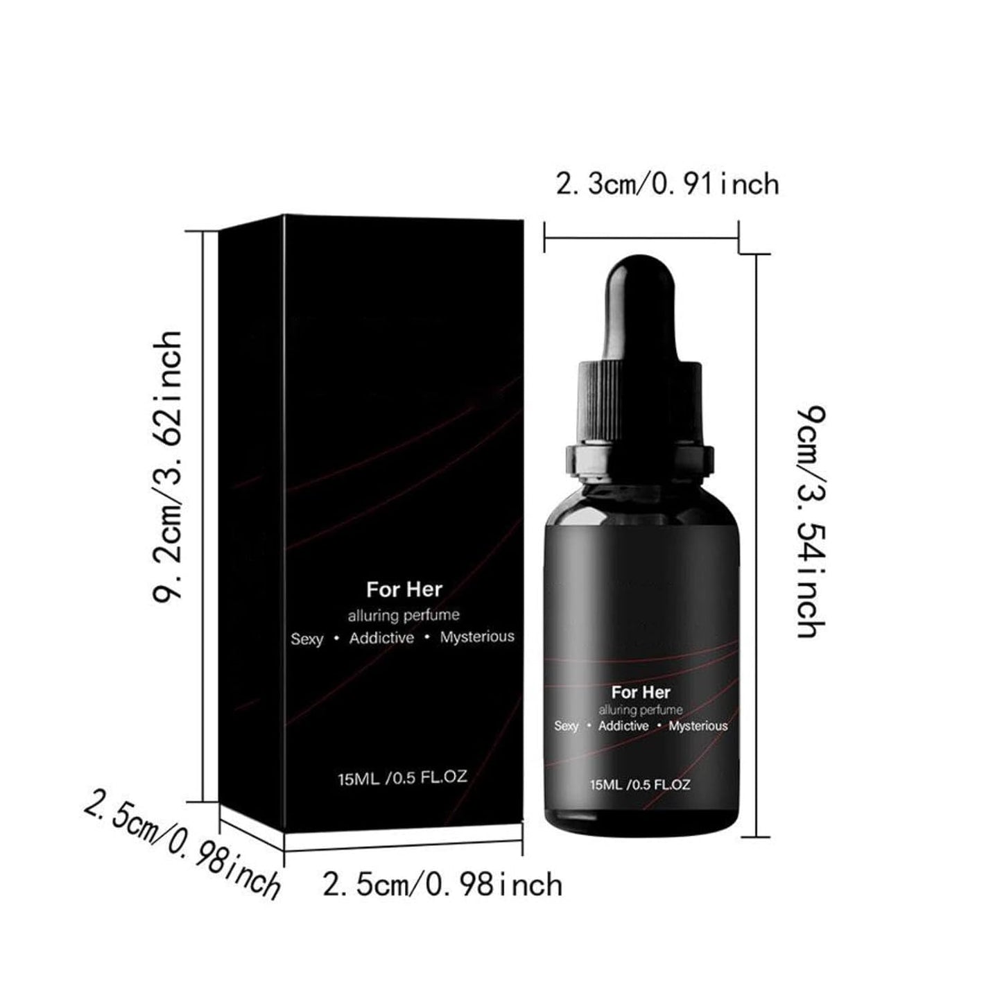Skiennix Pheromone Perfume for Women - Long-Lasting Floral Jasmine & Rose Scent | 15ml Travel Size Attraction Oil