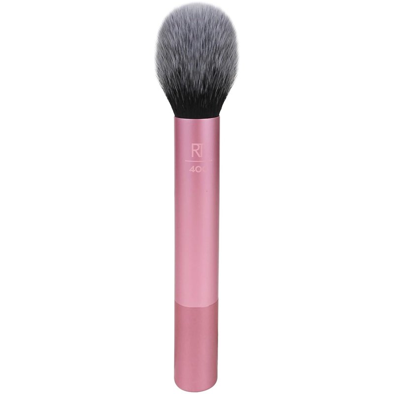 Real Techniques Blush Makeup Brush - Ultra Plush Fluffy Brush for Loose, Cream, or Pressed Blush | Vegan & Cruelty-Free