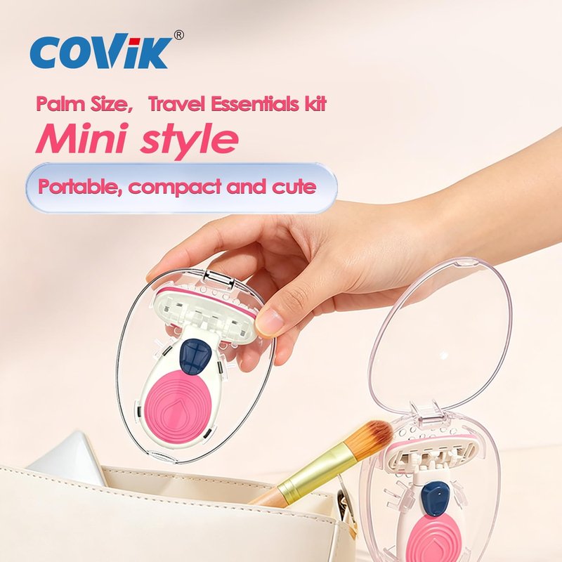 Mini Razors for Women - 5-Blade Travel Razor in Pink | Compact & Convenient