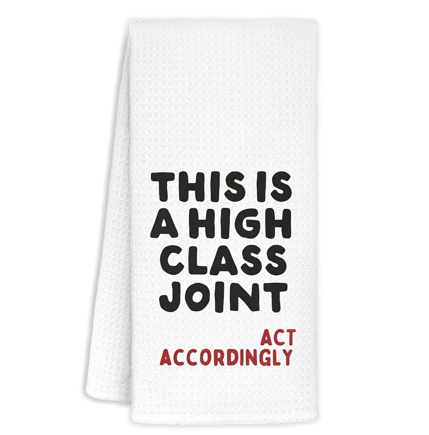 BNHJKFQZ Funny Kitchen Bathroom Towel 16x24 Inch,This is A High Class Joint Act Accordingly Hand Towel for Kitchen Bathroom,Funny Gifts Towels