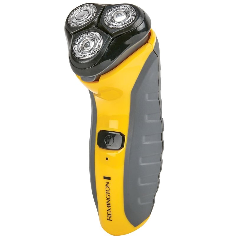 Remington Rotary Shaver 5100 - Waterproof Electric Razor for Men | Durable Yellow Design