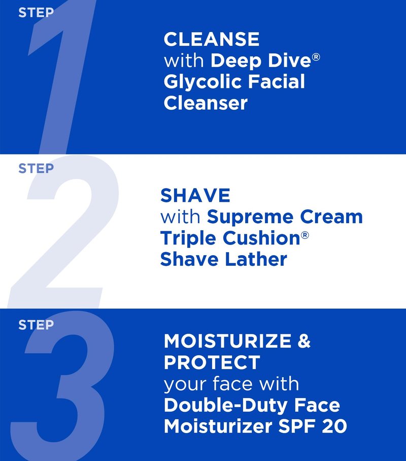 Jack Black Supreme Cream Triple Cushion Shave Lather, 2.6 oz