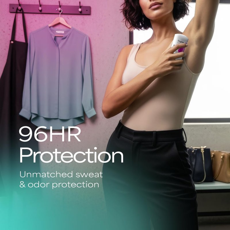 Degree Clinical Strength Antiperspirant Deodorant - 96-Hour Odor Protection | Original Soft Solid, 1.6 oz