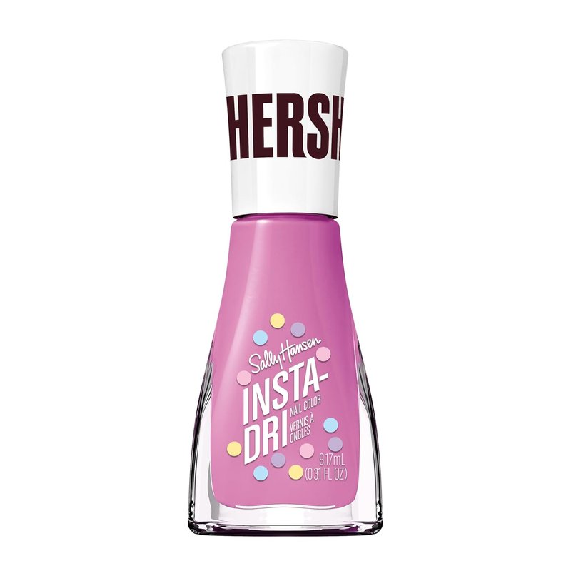 Sally Hansen Insta-Dri Nail Polish - Quick Dry, Long Lasting Shine | Semi-Opaque Purple Pink | 780 Springtime Blooms