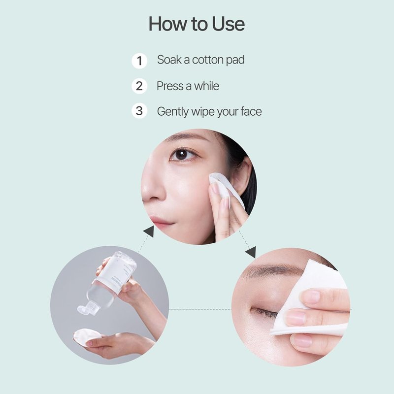 Mixsoon Centella Cleansing Water - 10.14 fl oz | Gentle Face Cleanser for Sensitive Skin with Aloe Vera