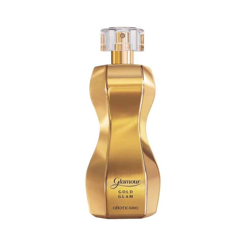 O Boticário Glamour Gold Eau de Toilette - Long-Lasting Sweet Floral Perfume for Women | 2.5 Ounce