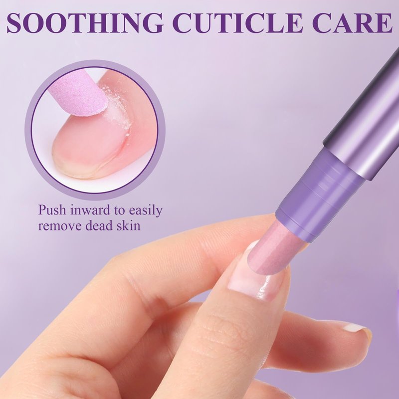 Plman Cuticle Oil Pen, Cuticle Pusher Nail Oil Pen with Ceramic Tip, Nail Care Pen, Cuticle Pusher Pen for Hangnails, Dry & Damaged Nail, Moisturize Strengthen Nails Care (Camellia-1PC)