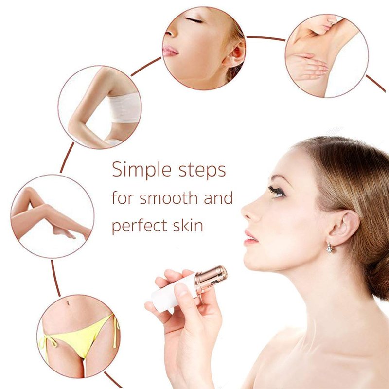 Flawless | Replacement Heads for Facial Hair Remover - Gen 2 Blades for Smooth Hair Removal