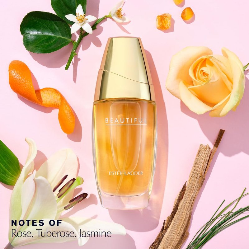 Estée Lauder Beautiful Eau de Parfum Spray - Floral Fragrance with Rose, Lily & Tuberose | 3.4 oz