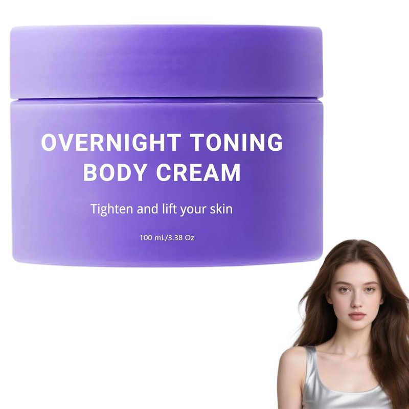 Overnight Toning Whip - Instant Skin Tightening Cream for Body | Firming & Anti-Aging Formula, 1PC
