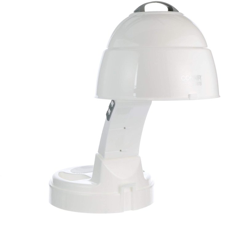 Conair Pro Style Bonnet Hair Dryer, 2 Heat Settings, Adjustable Height, Extra-Large Hood Size, 1875W Pro Style Bonnet Ionic Hair Dryer for Women, White