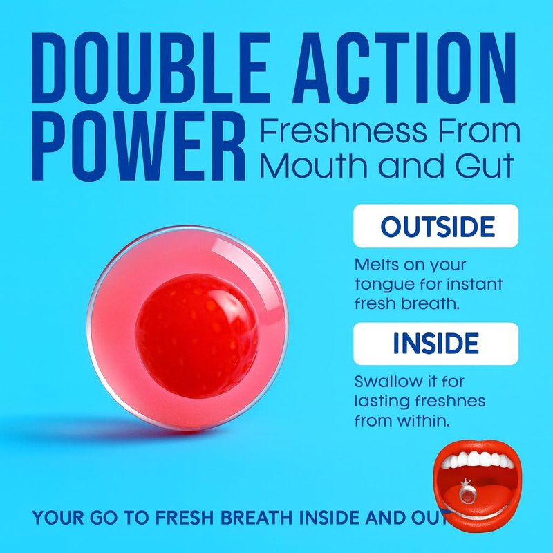 Papermints CoolCaps Breath Mints Sugar Free for Bad Breath Strawberry 24 pack – 960 mints. Extreme bad breath treatment for adults. Breath Freshener Sugar Free Mints.