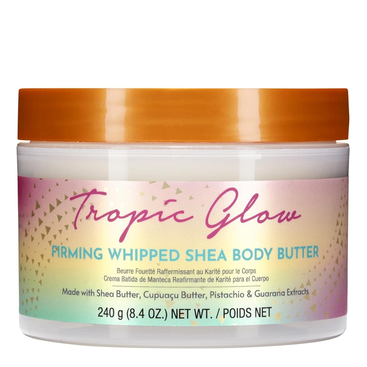 Tree Hut Tropic Glow Whipped Shea Body Butter, Hydrating & Nourishing Body Lotion with Natural Oils, Moisturizer for Soft & Smooth Skin, 8.4 Oz