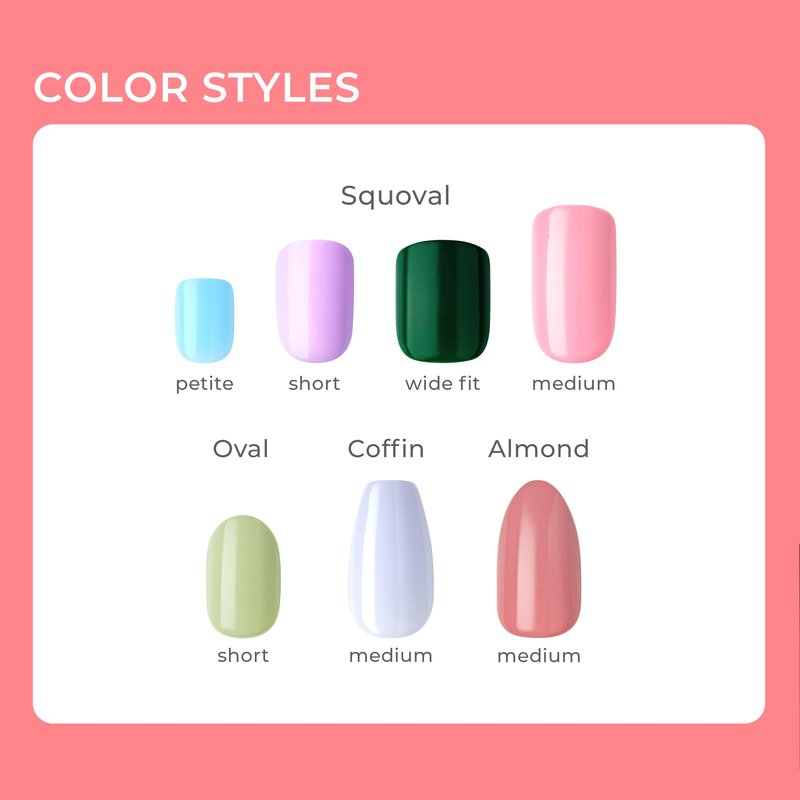 KISS imPRESS No Glue Mani Press On Nails, Color, 'YOLO', Yellow, Short Size, Squoval Shape, Includes 30 Nails, Prep Pad, Instructions Sheet, 1 Manicure Stick, 1 Mini File